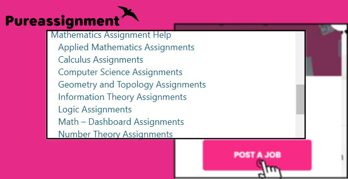 Mathematics assignment help categories