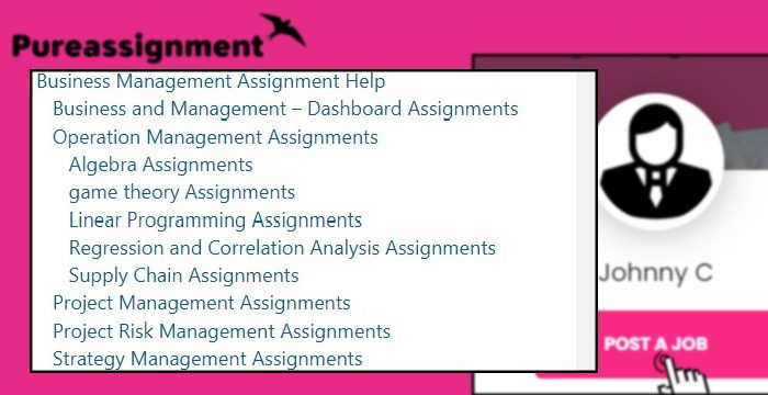 business management assignment help categories